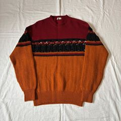 90s ficce フィッチェ YOSHIYUKI KONISHI 小西良幸 セーター オレンジ