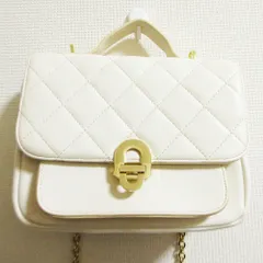 良品 LE TALON ルタロン MOU MOU CROSS BODY バッグ アイボリー レディース 古着 中古 USEDのサムネイル