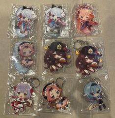 ミリプロ キーチェーン 音ノ瀬らこ 音ノ乃のの あくび ゆらぎゆら 甘狼