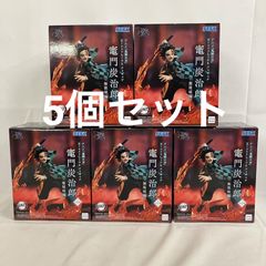 미개봉 귀멸의 칼날 Xroos Link 가문탄지로 무한성편 피규어 5개 세트 SF6455 c101
