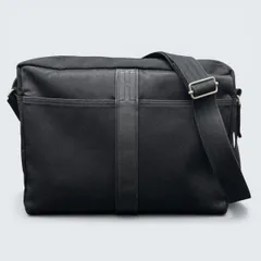 【6/9価格改定】HERMES エルメス アカプルコバサスMM ショルダーバッグ トワルシェブロン ヴォースイフト キャンバス レザー ブラック シルバー金具 メッセンジャーバッグ ユニセックス Bランク 中古 鑑定済 エルメスバッグのサムネイル