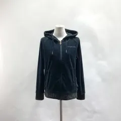 Calvin Klein レディース フード ジップアップ ジャケット ブラック S ヴィンテージ 中古市場のサムネイル