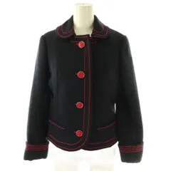 マークジェイコブス MARC JACOBS ジャケット シングル 花ボタン 4 ネイビー /HK ■GY06のサムネイル