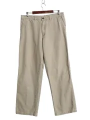 00s パタゴニア オーガニック コットン ダック パンツ メンズ 33 / オールド 06年製 アウトドア ストレート ノータック ワーク キャンバスのサムネイル