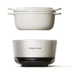 バーミキュラ ライスポット 5合炊き 炊飯器 シーソルトホワイト  RP23A-WHのサムネイル