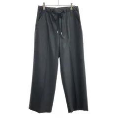 THE RERACS ザ リラクス 20AW WIDE EASY SLACKS ワイドイージースラックスパンツ 20FW-REPT-192 グレー 46のサムネイル