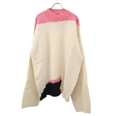 RAF SIMONS ラフシモンズ 21AW Oversized Boiled Knit Sweater オーバーサイズニットセーター 212-825 ミックス 1のサムネイル