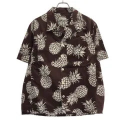 VALENTINO ヴァレンティノ 16SS パイナップルアロハシャツ KV0AAI43351 バーガンディ 42のサムネイル