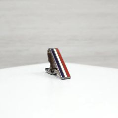 THOM BROWNE ネクタイピン トリコロール タイバー - メルカリ