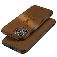 JOOBOY スマホケース 対応 iPhone14 pro max ケース 耐衝撃 薄型 レンズ保護 コンパクト PC素材 背面 高級なPUレザー ハードカバー マット加工 指紋防止 カメラ保護 携帯カバー アイフォン14 pro Max 用 カバー (iPhのサムネイル
