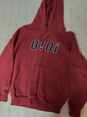 O!Oi oioi フードTシャツ レッドのサムネイル