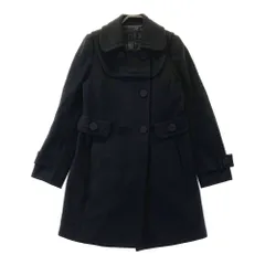 TO BE CHIC トゥービーシック  ウール混 コート  ブラック系 40 [240101695604] レディースのサムネイル