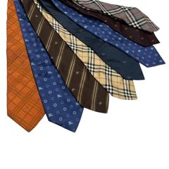 新品、美品、中古 BURBERRY まとめ売り シルクコトゥーン大型4枚