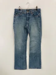 MARC JACOBS マークジェイコブス デニムパンツ 2 ブルー フルレングス 無地 スタンダード フレア・ブーツカット レギュラー ヴィンテージ レディースのサムネイル