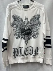 L PHILIPP PLEIN(フィリッププレイン) オム メッシュ レイヤード ストーン グラフィック スウェットのサムネイル