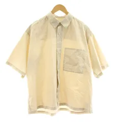 スティルバイハンド STILL BY HAND カジュアルシャツ 半袖 シルク混 コットン46 ベージュ /KUのサムネイル