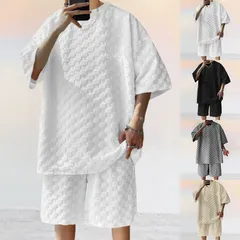 Tシャツ 上下セット メンズ 夏 夏服セットアップ 上下 セット