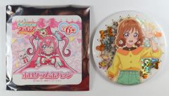 名探偵プリキュア！ ブルジュラ ホログラム 缶バッジ 森亜るるか
