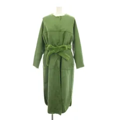 アメリヴィンテージ Ameri VINTAGE 22AW MANY WAY USEFUL BOA COAT ボアコート ロングベスト ショートコート レイヤード フェイクスエード S 緑 グリーン 01220730970 /YMのサムネイル
