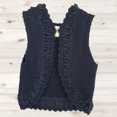 B2285 レイビームス Ray BEAMS ジレ ベスト 黒 綿 フードのサムネイル
