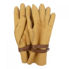 【未使用】ペッカリー 革 手袋 ドイツ製 Roeckl 8 1/2 カシミヤ 新品・未使用] イギリス製 ペッカリー革 カシミヤ100%裏 婦人手袋