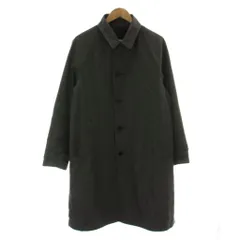 グリーンレーベルリラクシング ユナイテッドアローズ green label relaxing リバーシブル ステンカラー コート M グレー 紺 ネイビー 無地 長袖 3225-199-3429 /DUのサムネイル