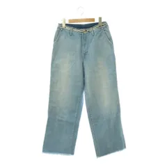 フォーティーファイブアールピーエム  45R 45rpm おこめデニムのシャルロットパンツ 南風加工 デニム パンツ ワイド 1 ライトブルー /HK ■OSのサムネイル