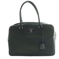 美品✨ADMJ シボ革 トートバッグ 肩掛け ブラック アクセソワ A4収納