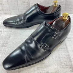MAGNANNI マグナーニ 16580 ダブルモンクストラップ 革靴 EU40 25.0cm メンズ ブラックのサムネイル