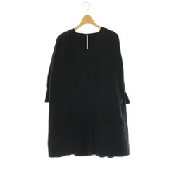 エトレトウキョウ ETRE TOKYO ワイドデザインロンパース オールインワン 長袖 ショートパンツ M ブラック /DO ■OS ■SHのサムネイル