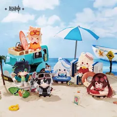 原神・公式　マスコット チャーム（仲夏パーティー）クレー　フータオ　宵宮　フリーナ　リオセスリ　キィニチ　B1
