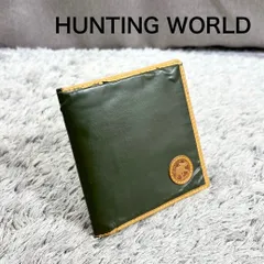 HUNTING WORLD ハンティングワールド コンパクト 二つ折り財布のサムネイル