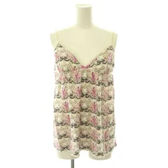 ツモリチサト TSUMORI CHISATO 総柄 キャミソール レース 2 ホワイト ピンク /HK ■OSのサムネイル