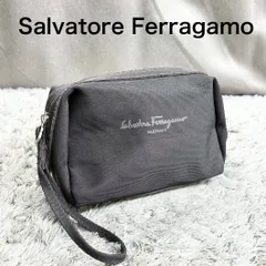 Salvatore Ferragamo PARFUMS ポーチ 小物入れ ガンチーニ金具 ハンドストラップ付きのサムネイル