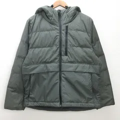d■ワークマン/WORKMAN HD002 WASHABLE FUSION ダウンジャケット JKT【M】カーキ/MENS/103R【中古】のサムネイル