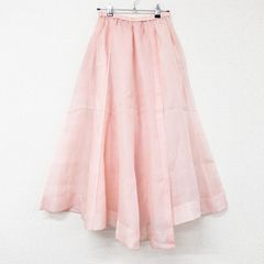 新品タグ付 ✨ADORE シアージャガード フレアスカート ピンク - メルカリ