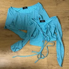 Tシャツカーディガン セット (状態良し)のサムネイル