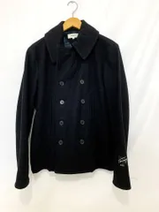 TOMMY HILFIGER トミー ヒルフィガー ウールPコート ワンポイントロゴ刺 サイズ: M カラー: ブラック メンズ トップスのサムネイル