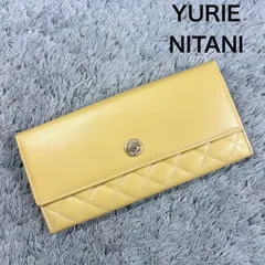 YURIE NITANI ユリエニタニ 長財布 キルティング レザー ファスナーチャーム付きのサムネイル