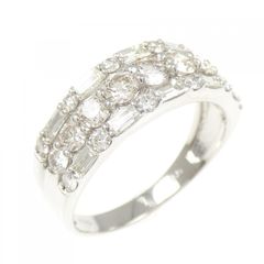 リング PT900 パール ダイヤモンド0.58ct 9.6g #58 - メルカリ