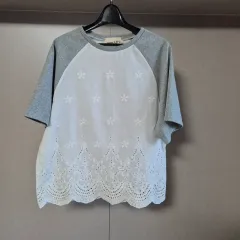 フール)LEEコットンエンブロイダリー半袖のサムネイル
