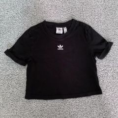adidas J KOO ブラック Tシャツ フリル付き - メルカリ