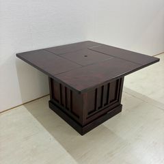 たのメル便】アシュレイ 伸縮ダイニングテーブル ウォルナットカラー要
