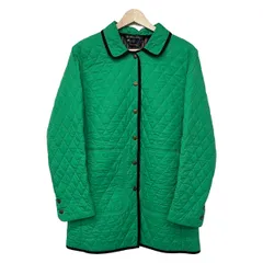 BrooksBrothers(ブルックスブラザーズ) コート サイズ8 M レディース - グリーン×黒 長袖/キルティング/秋/冬のサムネイル