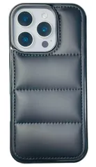 Kunyehdo スマホケース iPhone 16 Pro ケース カバー 対応 iPhoneケース 可愛い かっこいい ガール ボーイ 韓国 おしゃれ お洒落 おもしろ かわいい カップル ファッション に触れる やわらかい [ハイブリッド] ダウンジャケッのサムネイル