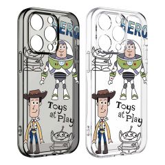 HAMACOD 버즈 라이트 이어 iPhone16 Pro용 케이스 우디 스마트폰 케이스 iphone 16Pro ?용 TPU 투명