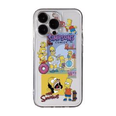 GREDINO iPhone16 Pro Max용 케이스 심슨즈 스마트폰 케이스 iphone 16ProMax ?용 전 기종 대응