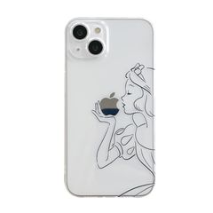 iPhone16 Pro Max용 케이스 스노우 화이트 스마트폰 케이스 iphone 16ProMax ?용 전 기종 대응