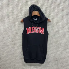 MSGM エムエスジーエム ノースリーブ フードTシャツ 85 D04641のサムネイル