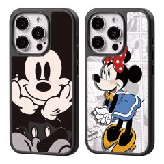 HAMACOD 미키 iPhone16 Pro Max용 케이스 미키 스마트폰 케이스 iphone 16ProMax ?용 자기 흡인력 실리카겔 찰과상 방지 지문 방지 내충격 미키 마우스 iphone 16promax 케이스 휴대 보호 커버